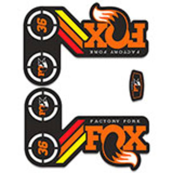 Autocollants: Fourchette Fourchette Fox Factory Kit 36