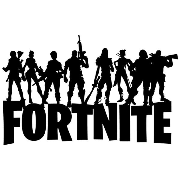 stickers muraux fortnite battle royale - deco chambre ado fortnite