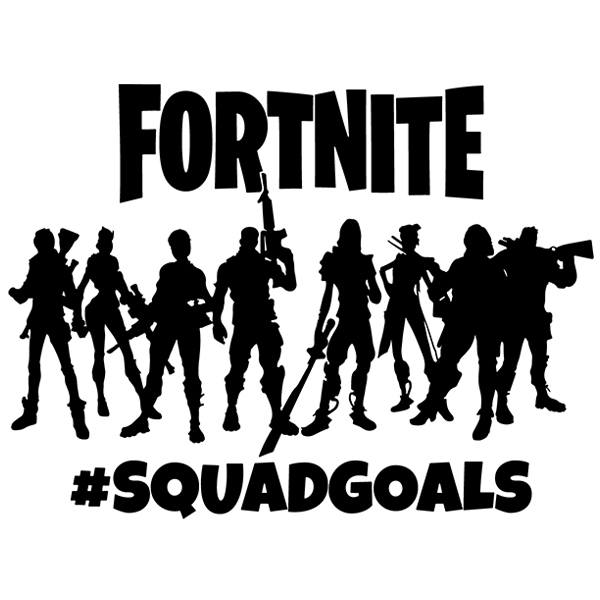 Fortnite squad goals svg
