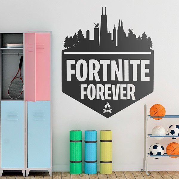 Sticker mural Fortnite Forever