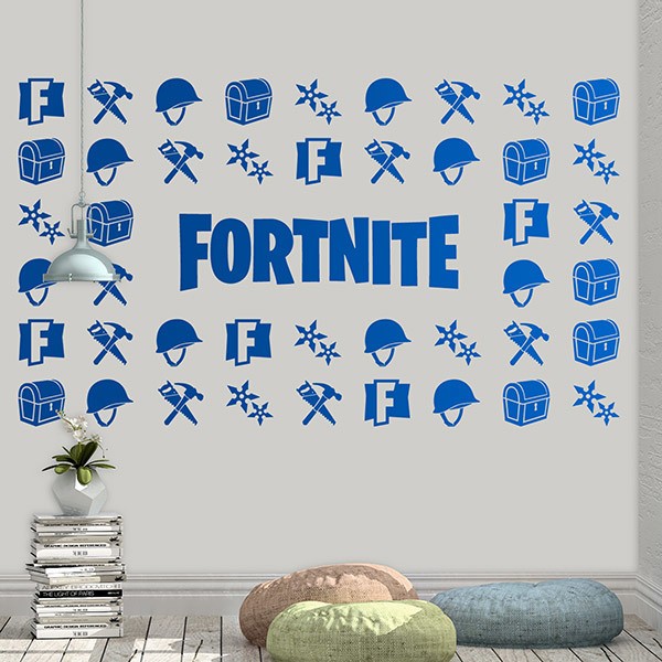 Sticker mural Fortnite Photocall