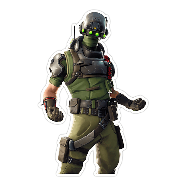 autocollant skin fortnite guerrier militaire webstickersmuraux com autocollant skin fortnite guerrier