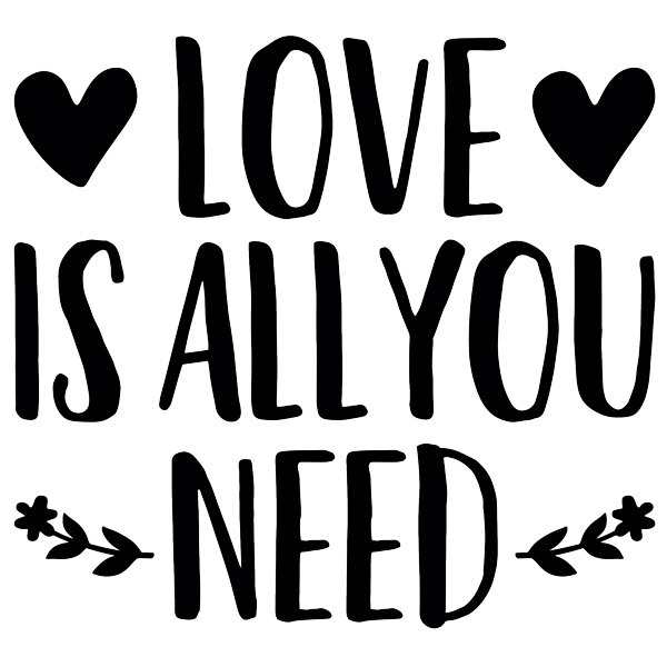 Stickers muraux: Love is all you need