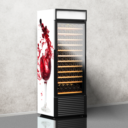 Stickers muraux: Verre de vin rouge