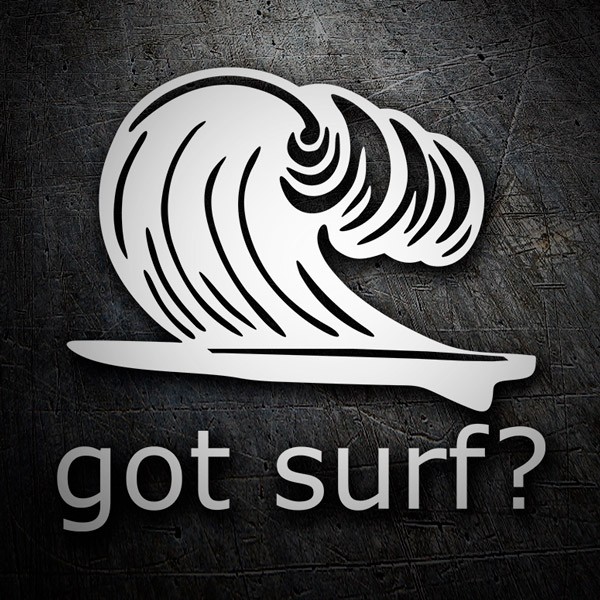 Autocollants: Got surf?