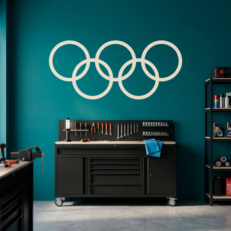 Anneaux olympiques 5/13