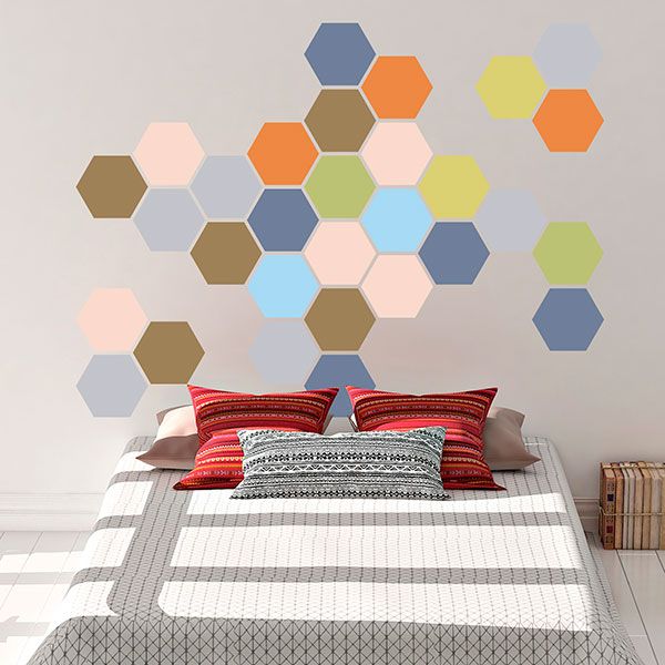 Sticker mural Kit Géométrique Eden