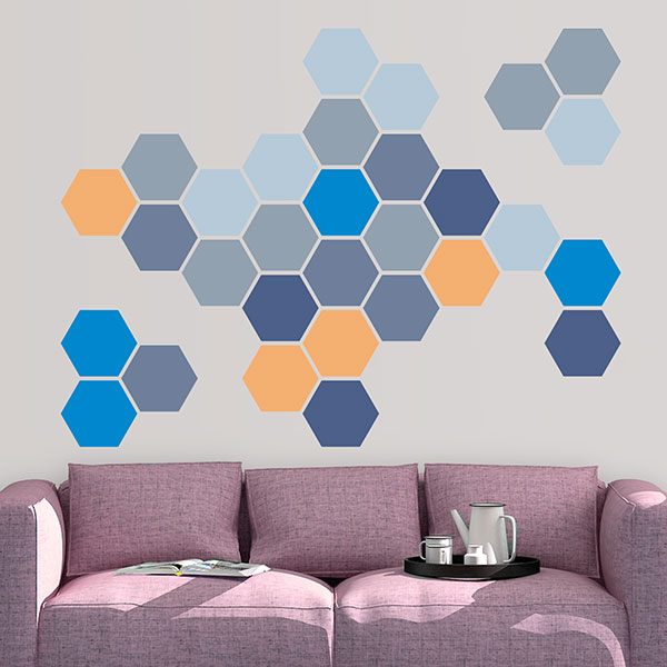Sticker mural Kit Géométrique Avalon