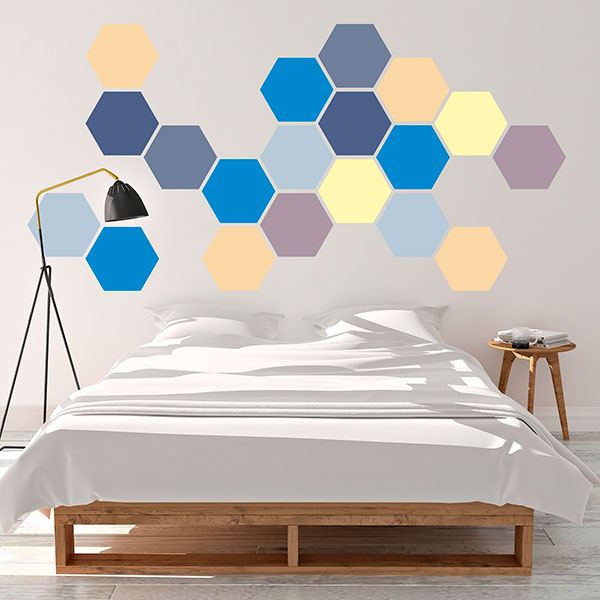 Sticker mural Kit géométrique Arcadia