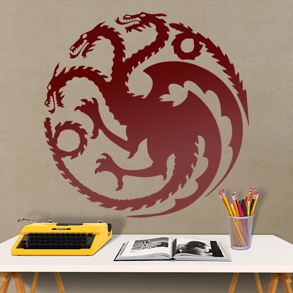 Stickers muraux: Maison Targaryen