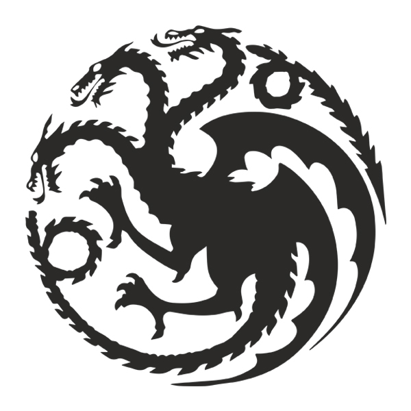 Stickers muraux: Maison Targaryen