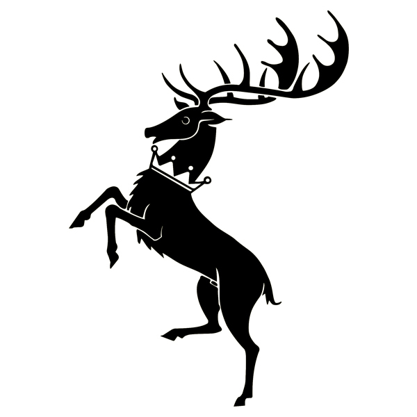 Stickers muraux:  Maison Baratheon