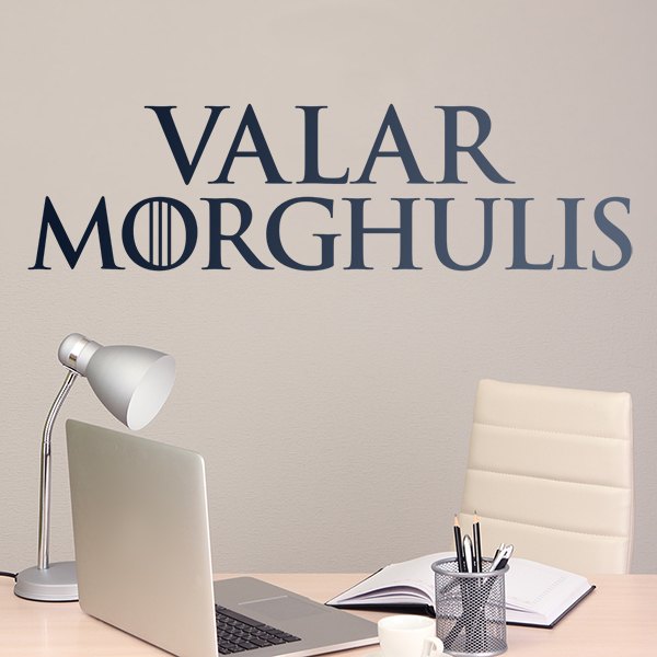 Stickers muraux: Valar Morghulis