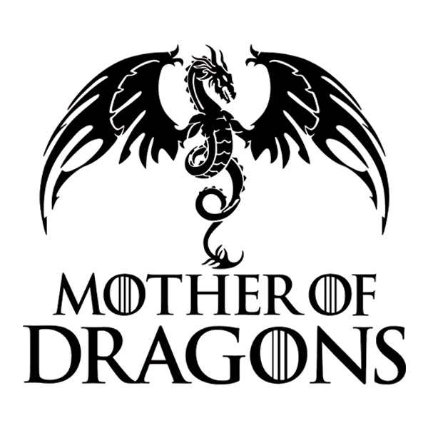 Stickers muraux: Mother of Dragons
