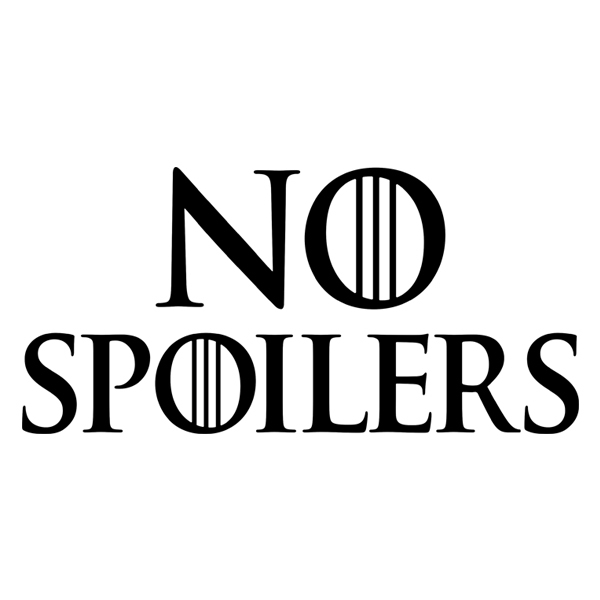 Stickers muraux: Pas de spoilers