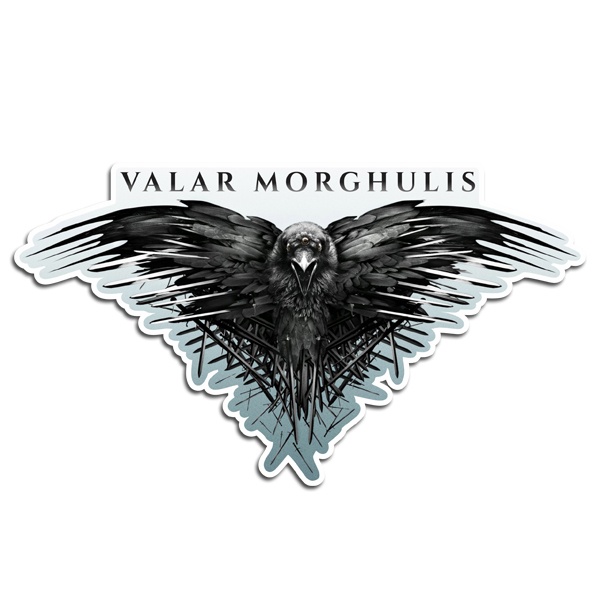 Stickers muraux: Raven Valar Morghulis