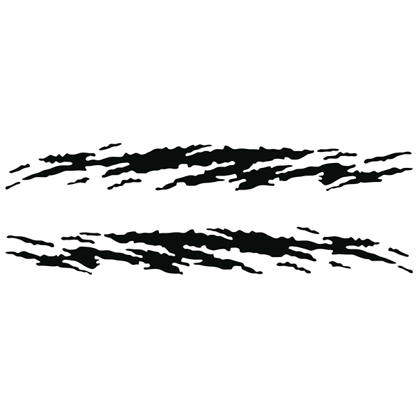 Autocollants: Kit graphique eclaboussures