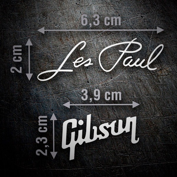 Autocollants: Gibson Les Paul