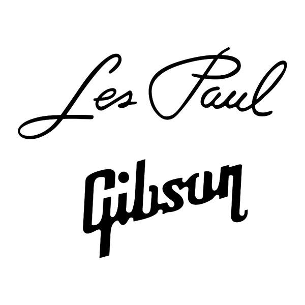 Autocollants: Les Paul Gibson