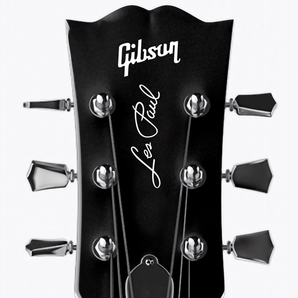 Autocollants: Les Paul Gibson