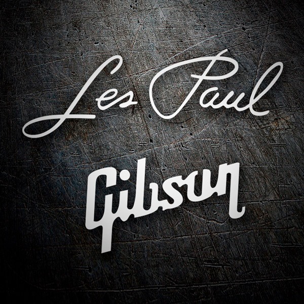 Autocollants: Les Paul Gibson