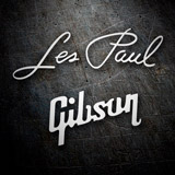 Autocollants: Les Paul Gibson 4