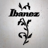 Autocollants: Ibanez Guitare 3