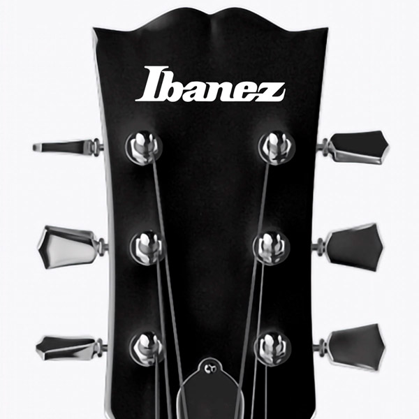 Autocollants: Guitare Emblème Ibanez