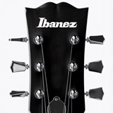 Autocollants: Guitare Emblème Ibanez 2