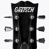 Autocollants: Guitare Gretsch II 2