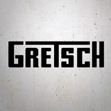 Autocollants: Guitare Gretsch III 3