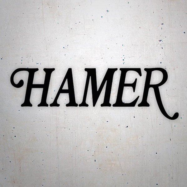 Autocollants: Hamer