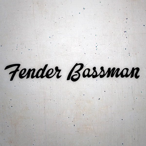 Autocollants: Fender Bassman