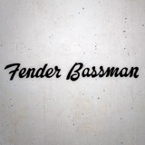 Autocollants: Fender Bassman 3
