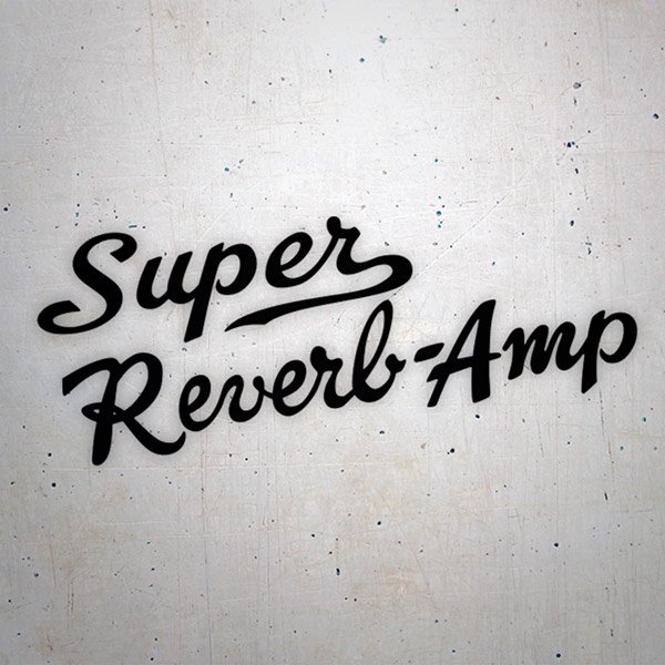 Autocollants: Fender Super Reverb-Amp