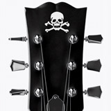 Autocollants: Cr&acirc;ne avec Huesos Crois&eacute;s 2