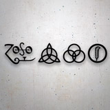 Autocollants: Symboles - Led Zeppelin IV 3