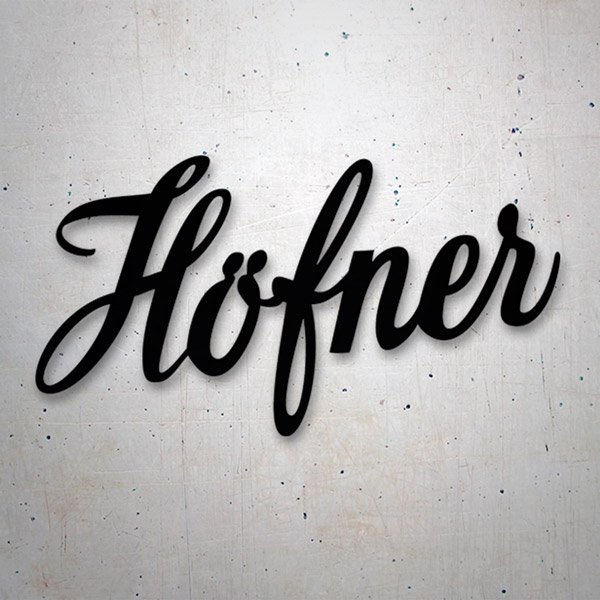 Autocollants: Höfner