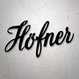 Autocollants: Höfner 3