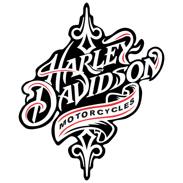 Autocollants: Real Harley Davidson