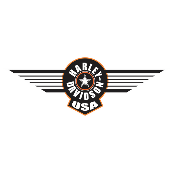 Autocollants: Harley Davidson USA