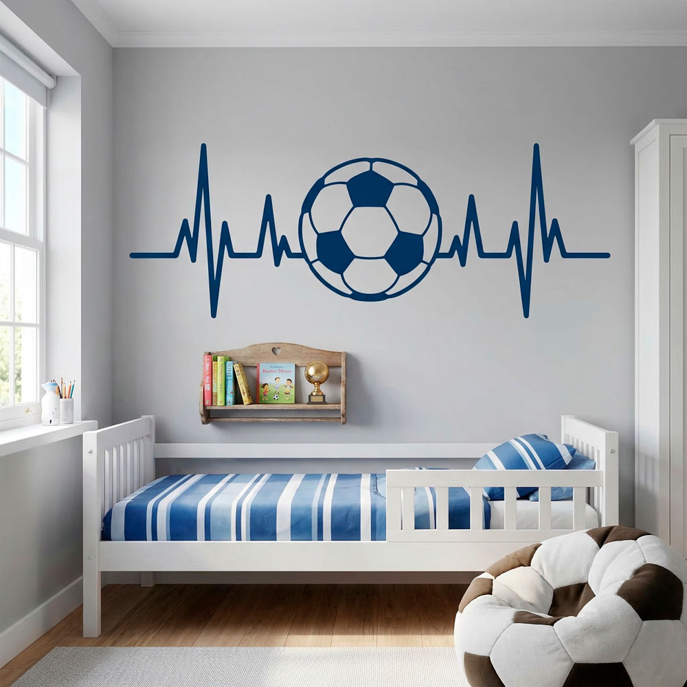 &Eacute;lectrocardiogramme en forme de ballon de football 11