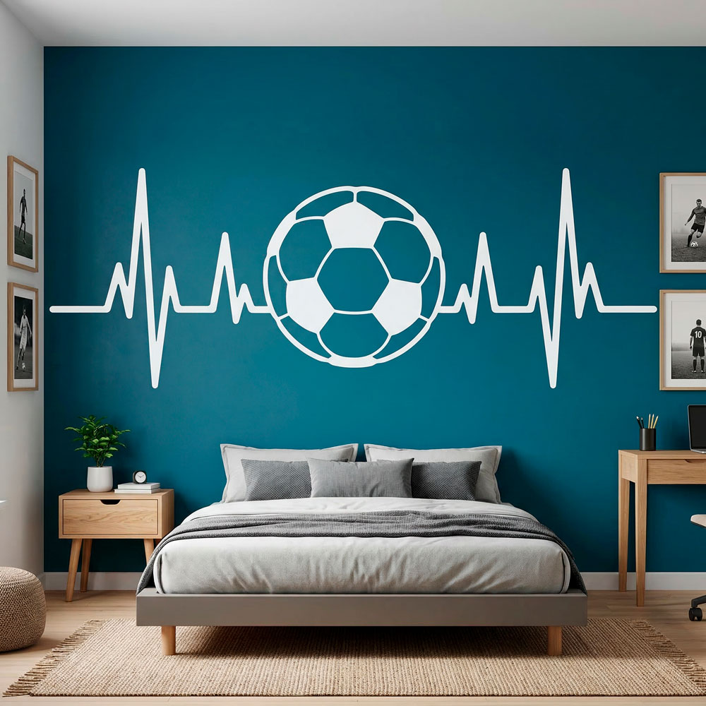 &Eacute;lectrocardiogramme en forme de ballon de football 12