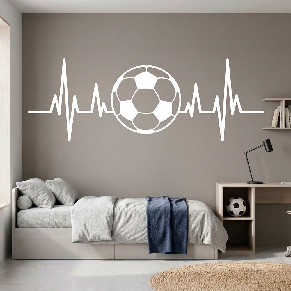 &Eacute;lectrocardiogramme en forme de ballon de football 6