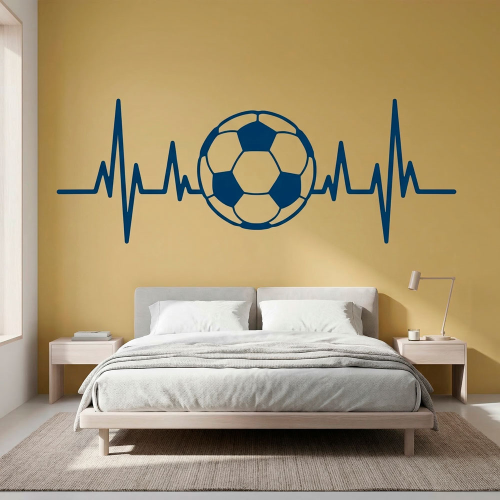 &Eacute;lectrocardiogramme en forme de ballon de football 7