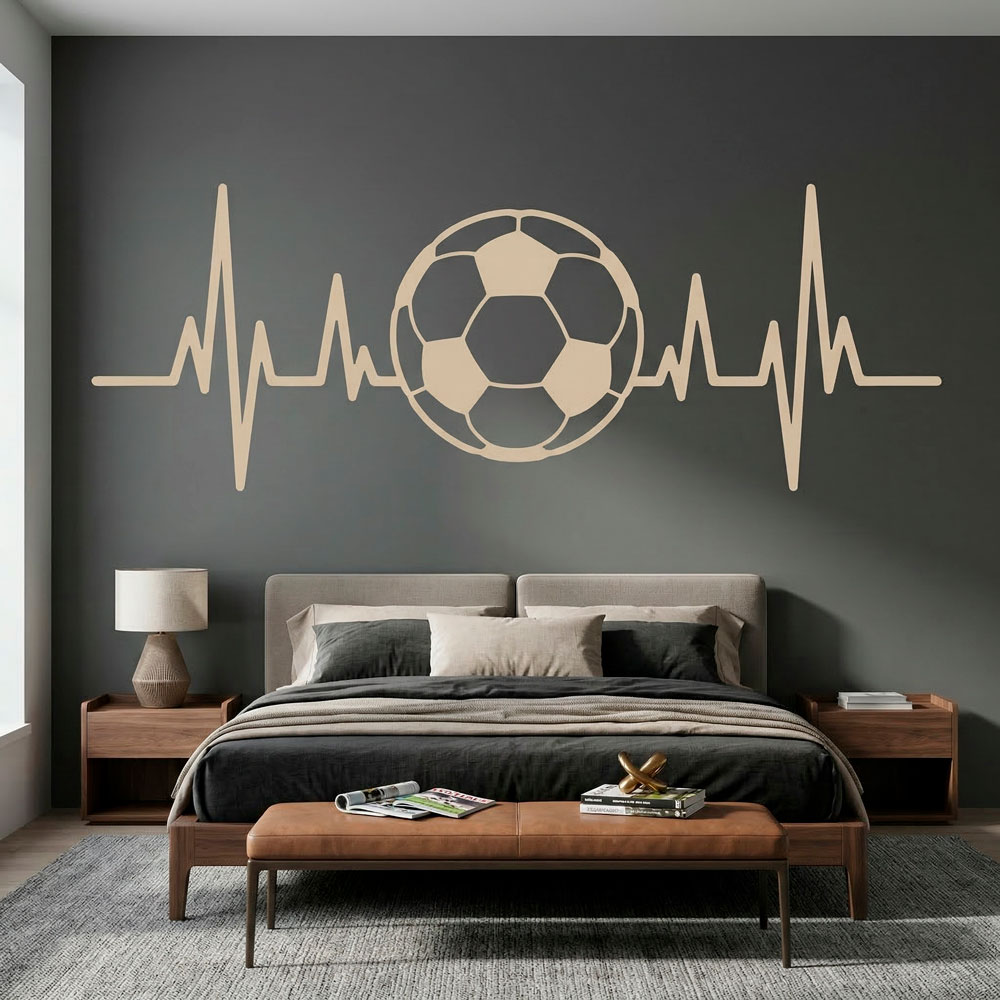 &Eacute;lectrocardiogramme en forme de ballon de football 10