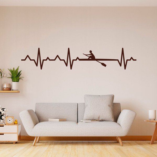 Stickers muraux: Électrocardiogramme d