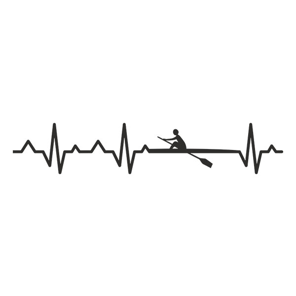 Stickers muraux: Électrocardiogramme d