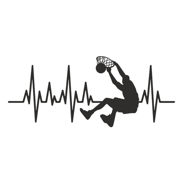 Stickers muraux: Électrocardiogramme de Marquage