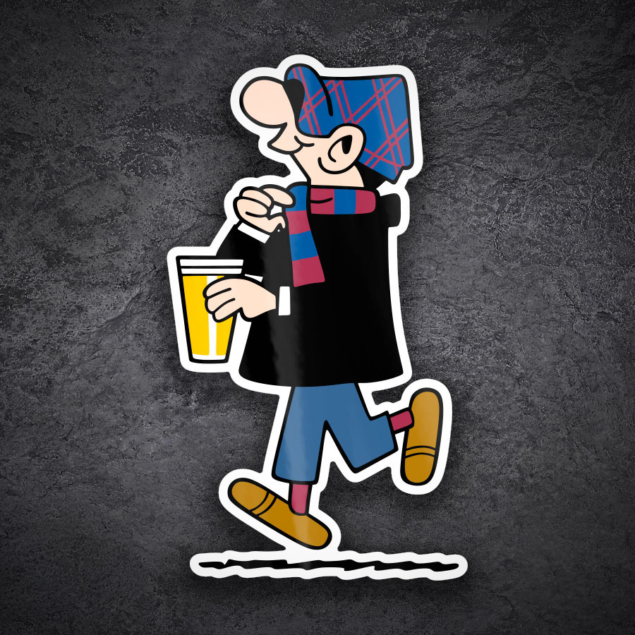 Autocollants: Andy Capp Ultra FC Barcelone